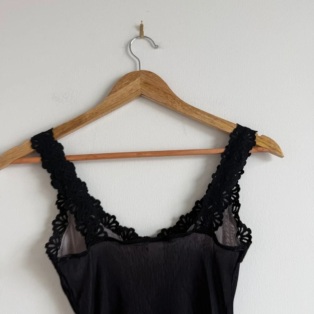 Vintage Y2K Rampage Layered Mesh Night Dress Size‎ Small